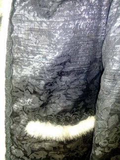 Двухсторонний норковый полушубок