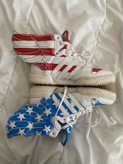 Кеды Jeremy Scott крылья adidas