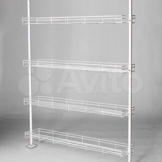 Стойка-стеллаж распор на окно для цветов, рассады