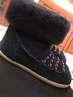Ботинки -валенки Chanel оригинал