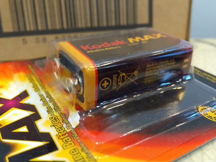 Alkaline battery крона Kodax Max 9V