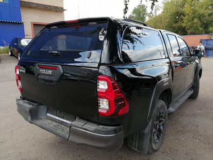 Кунг на toyota hilux black onyx