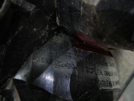 Фонарь задний правый Mini Cooper R50 63216916395