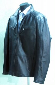 Куртка кожаная большая