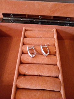 Серьги из серебра