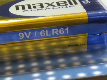 Батарейка крона корунд Maxell 9v