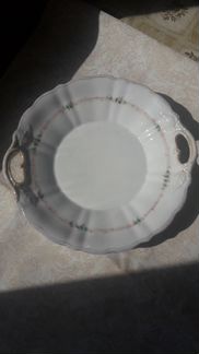 Блюдо с ручками антикварное, Бавария