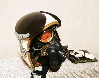 Шлем летчика СССР зш-3