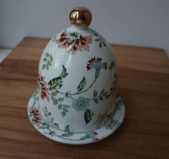 Фарфор ваза шкатулка чайная пара масленка / лимонн