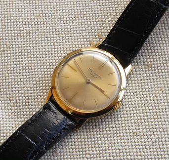 Patek philippe calatrava, золото 750 проба 1959г