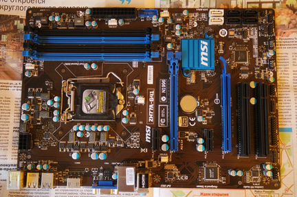 Материнская плата socket 1155 H77 MSI full atx