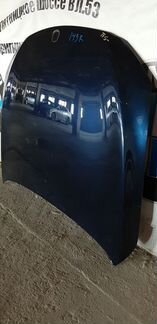 Bmw f01f02 капот темно синий