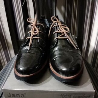 Туфли кожаные женские