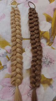 Коса из натуральных волос