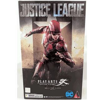 Flash Play Arts Kai Флэш фигурка DC Comics