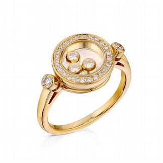 Потрясающее кольцо Chopard Оригинал 29 бриллиантов