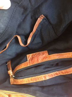 Дорожная сумка Dixie из натуральной кожи