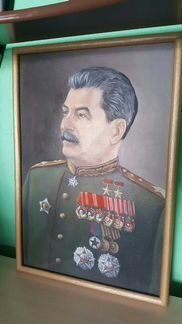 Парадная Картина генералиссимуса СССР Сталина И.В