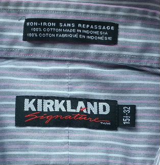 Рубашка мужская Kirkland