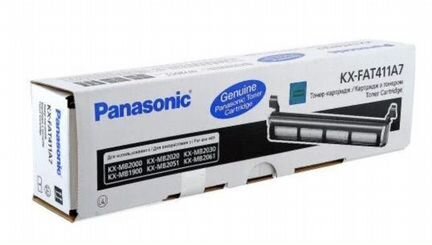 Картридж Panasonic KX-FAT411A7 черный