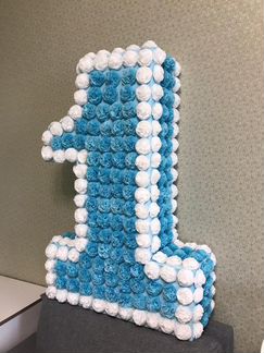 Объёмная цифра «1»