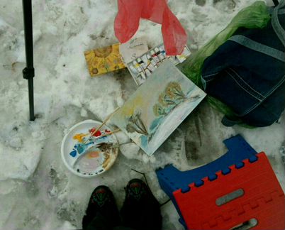 Картины маслом этюды с натуры А4