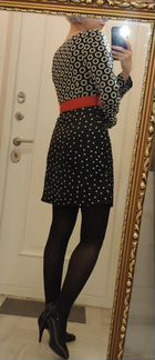 Платье 100 проц.шелк, 42 (новое)