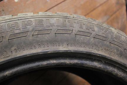 Шина бу 275-45-20 Nokian Hakkapeliitta 7 SUV