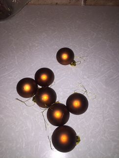 Елочные игрушки из пластика б/у