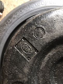 Колесо запасное (докатка) для Kia seed в сборе