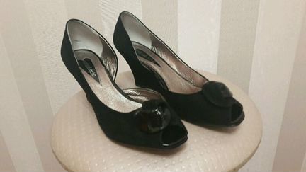 Туфли замшевые р.40