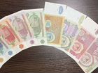 Таджикистан набор 9 банкнот