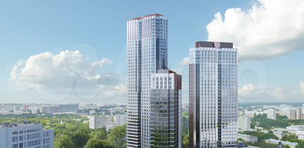 2-к квартира, 54.4 м², 2/38 эт.