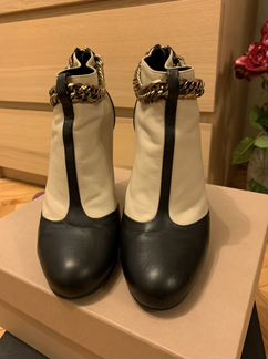 Ботильоны натуральная кожа