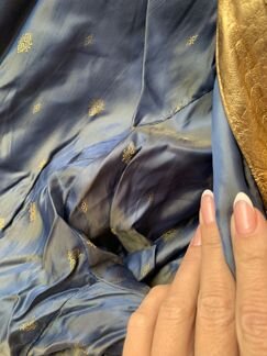 Пиджак кожаный под рептилию