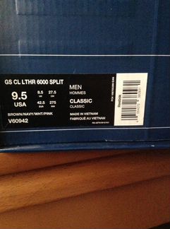 Reebok GS CL lthr 6000 split