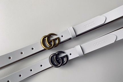 Ремень Gucci белый