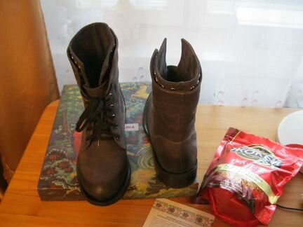 Ботинки новые,натур.кожа.Терволина.осень-весна