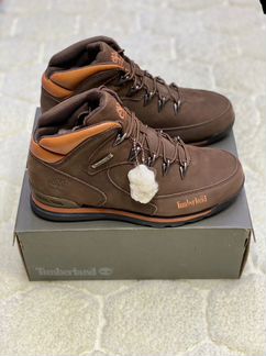 Ботинки timberland натуральный нубук и мех (41-45)