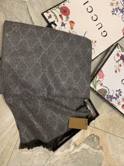 Мужской шарф Gucci шерть