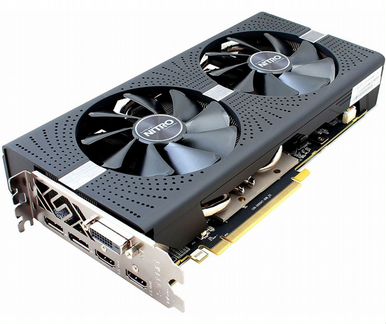 Видеокарта Sapphire nitro+ RX 580 4 GB