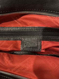 Кожаная сумка Karen Millen с заклепками