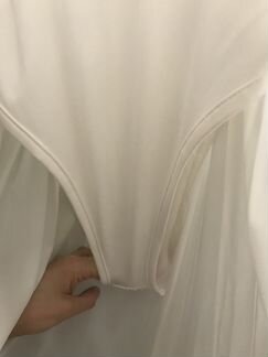 Платье с боди в пол