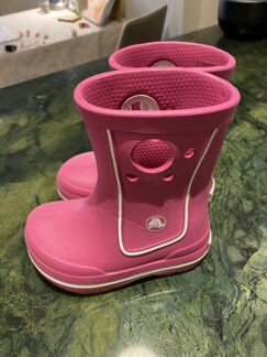 Crocs сапоги размер с 6-7+ сандали в подарок