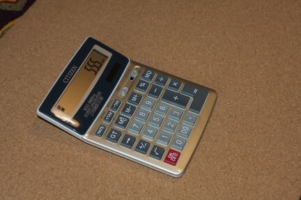 Калькулятор citizen SDC-8860 III