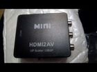 Видео конвертер hdmi-RCA