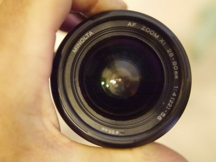 Sony Minolta af zoom XI 28-80mm f4-5.6 полнокадров