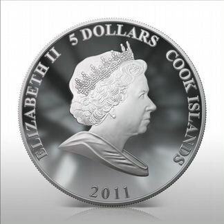 Ёжик в тумане Союзмультфильм 75 Серебро.999 унция