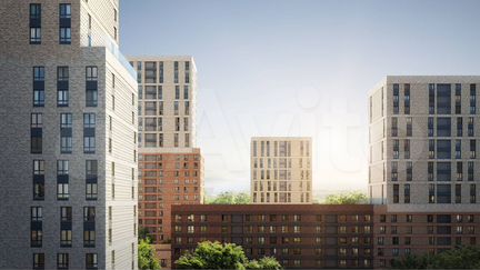 1-к квартира, 39.4 м², 8/25 эт.