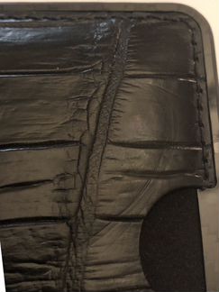 Картхолдер из кожи крокодила jumo оригинал